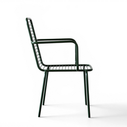 Veranda Hunter Green Slatted Outdoor Dining Chair