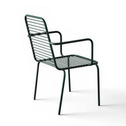 Veranda Hunter Green Slatted Outdoor Dining Set