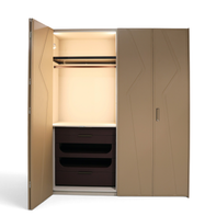 Valenza Luxe Four-Door Wardrobe
