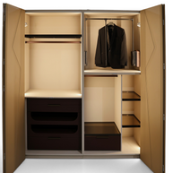 Valenza Luxe Four-Door Wardrobe