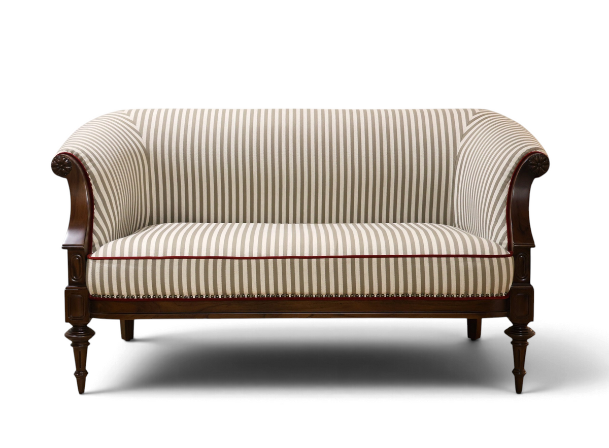 Victoria Royale Striped Sofa