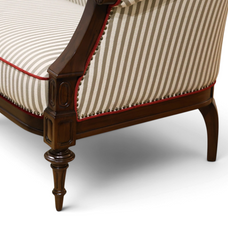 Victoria Royale Striped Sofa