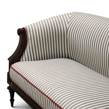 Victoria Royale Striped Sofa
