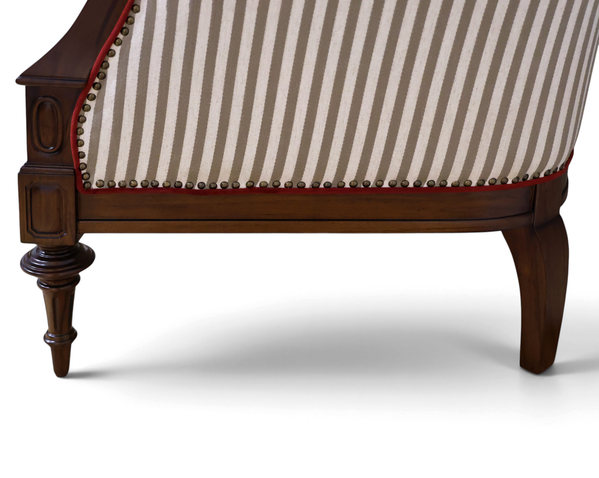 Victoria Royale Striped Sofa