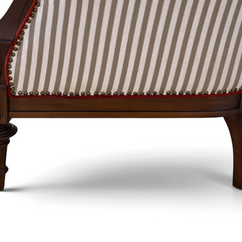 Victoria Royale Striped Sofa