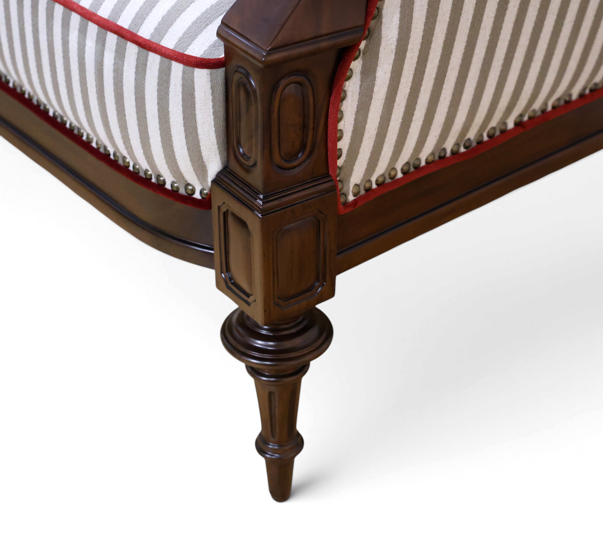Victoria Royale Striped Sofa