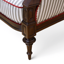 Victoria Royale Striped Sofa
