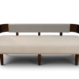 Aristo Curve Luxury Ottoman