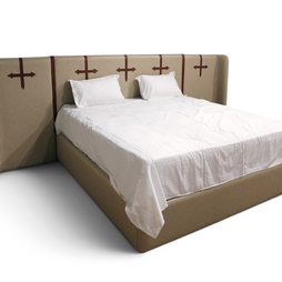 Marlowe Leatherette Strap Heritage Bed