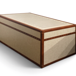 Marlowe Leatherette Strap Coffee Table