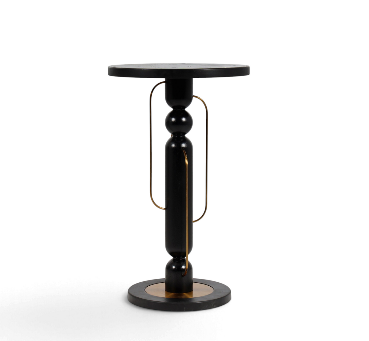 Arcadia Black & Gold Luxury Side Table