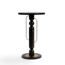 Arcadia Black & Gold Luxury Side Table