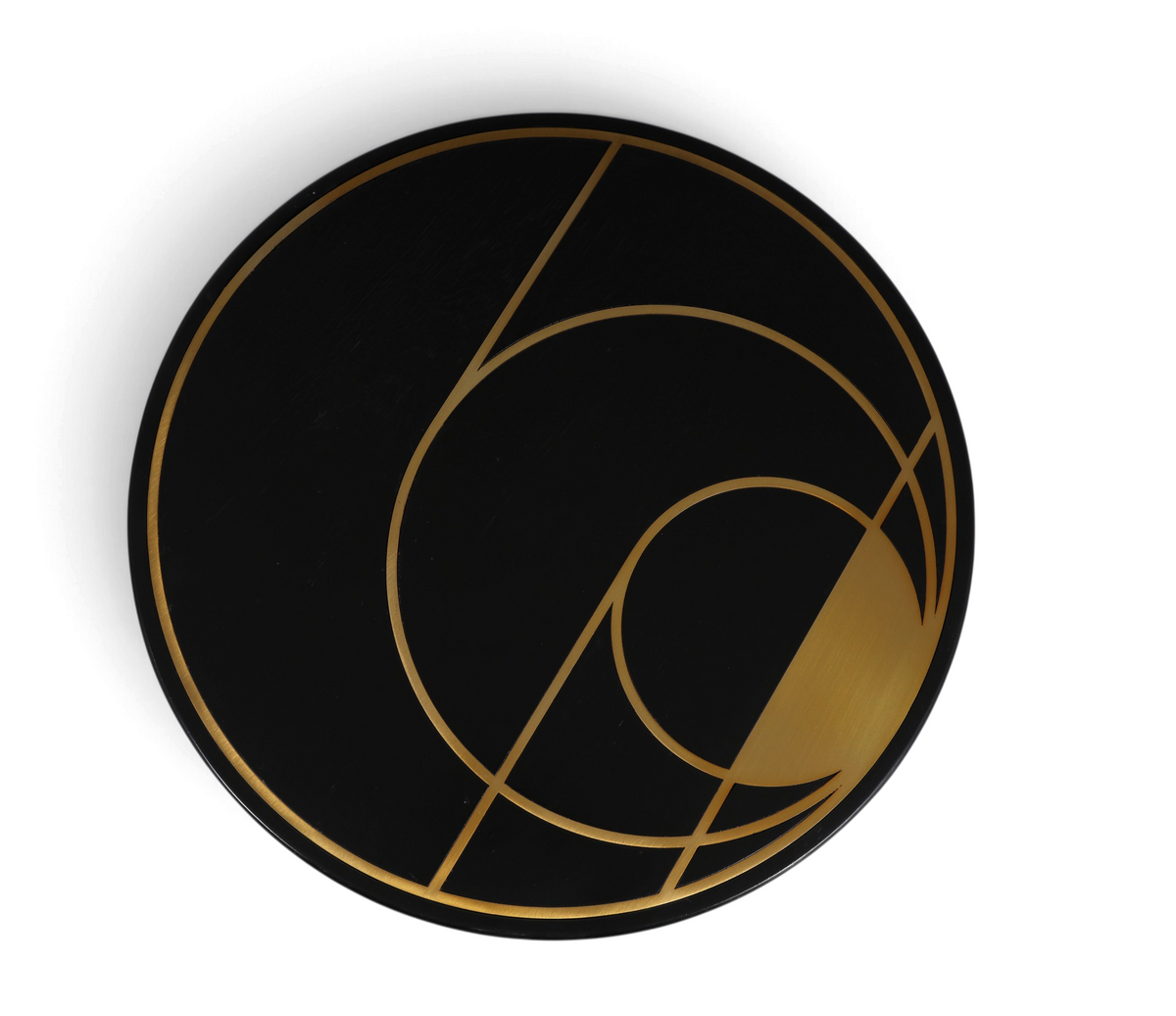 Arcadia Black & Gold Luxury Side Table