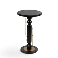 Arcadia Black & Gold Luxury Side Table