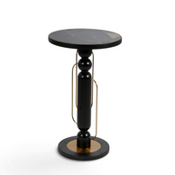 Arcadia Black & Gold Luxury Side Table