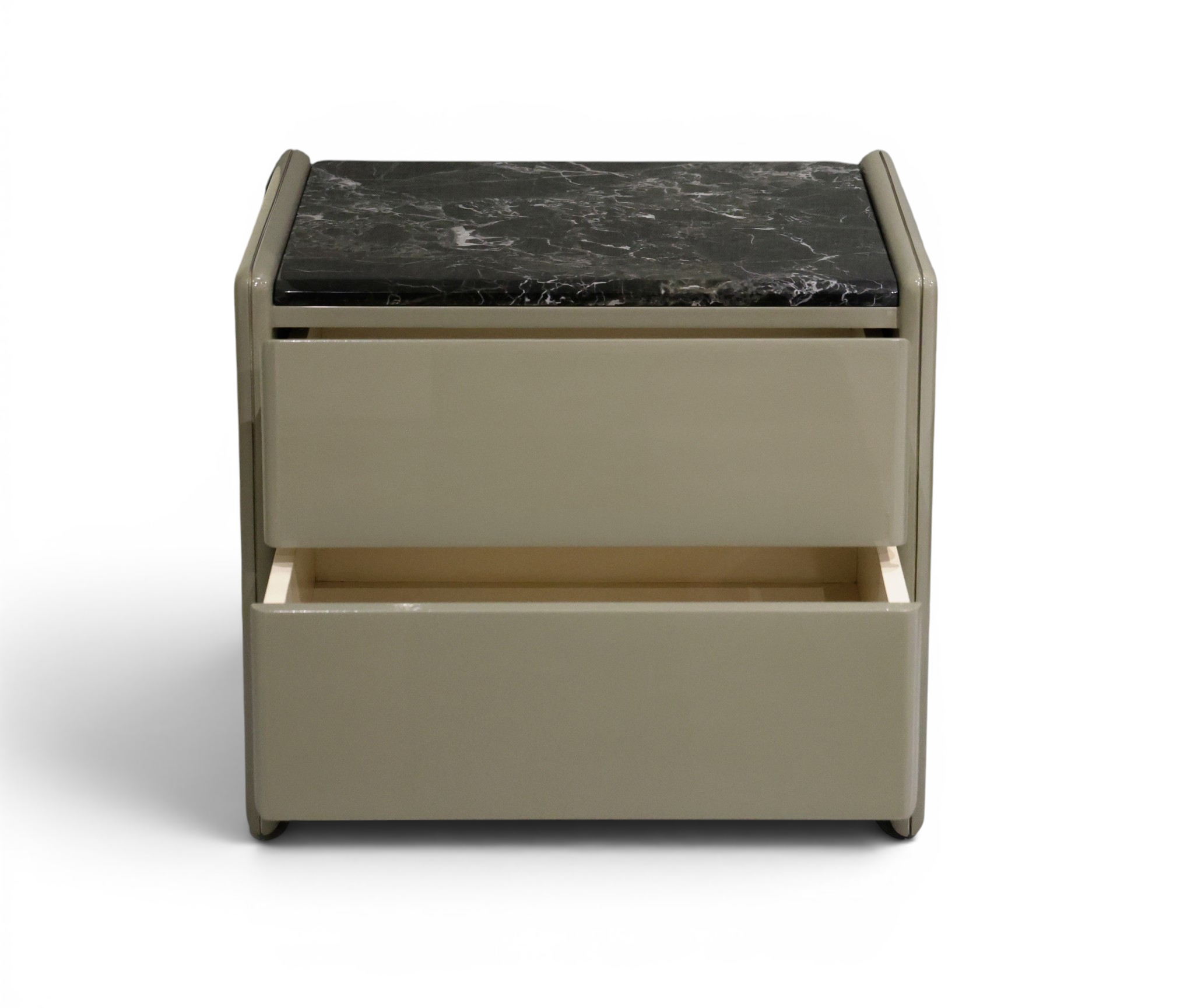 Sage Marble Bedside Table