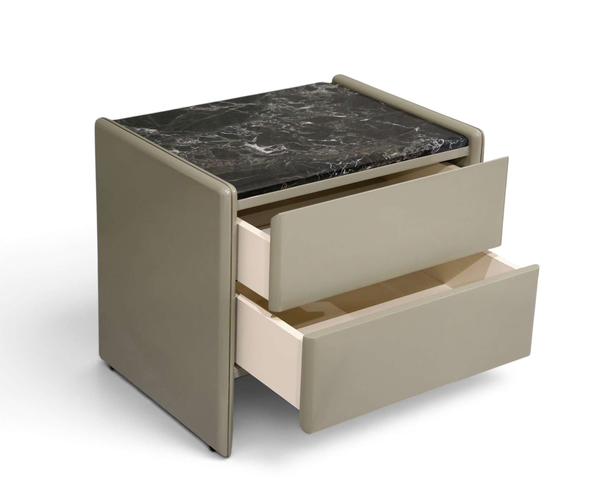 Sage Marble Bedside Table