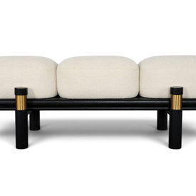 Avelora Sculptural Ottoman