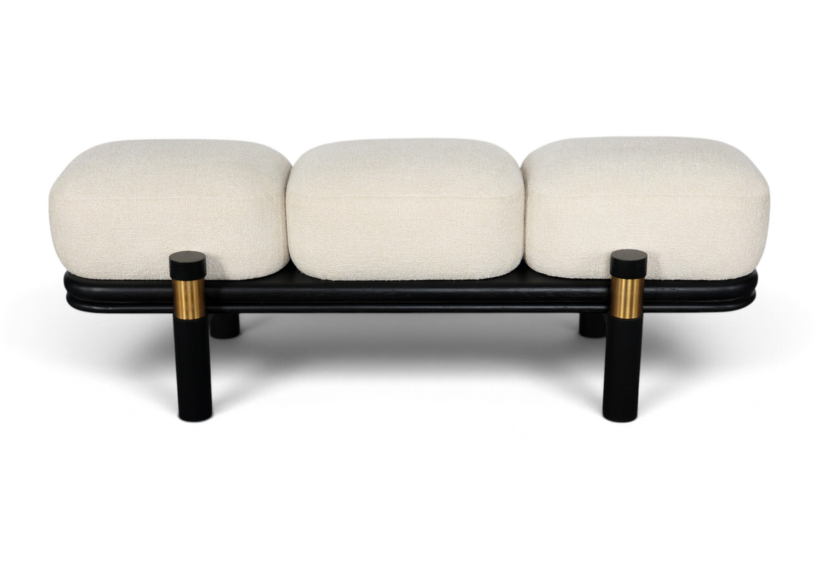 Avelora Sculptural Ottoman
