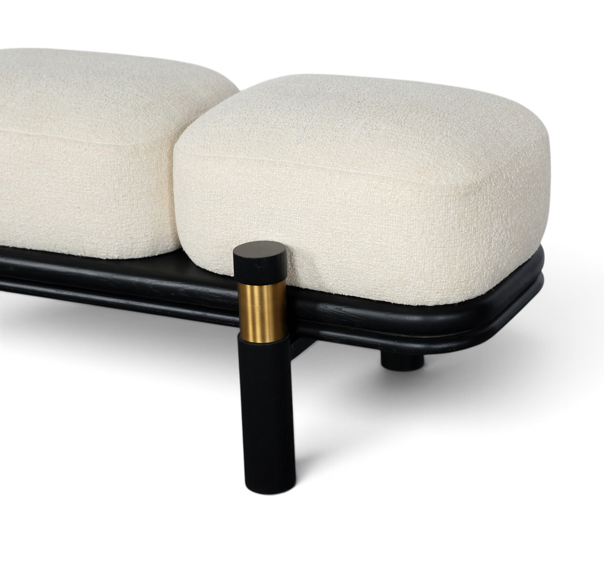Avelora Sculptural Ottoman