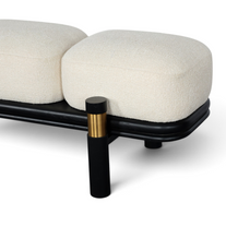 Avelora Sculptural Ottoman