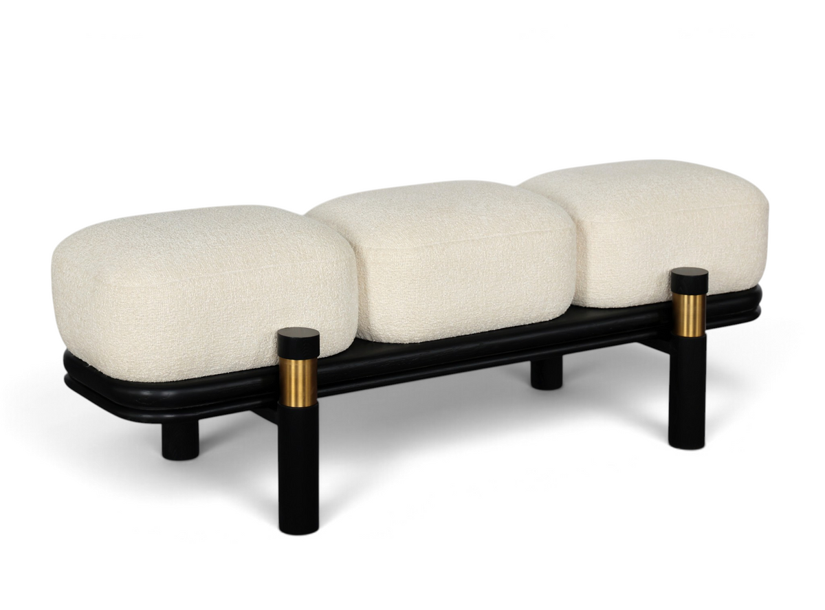 Avelora Sculptural Ottoman