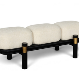 Avelora Sculptural Ottoman
