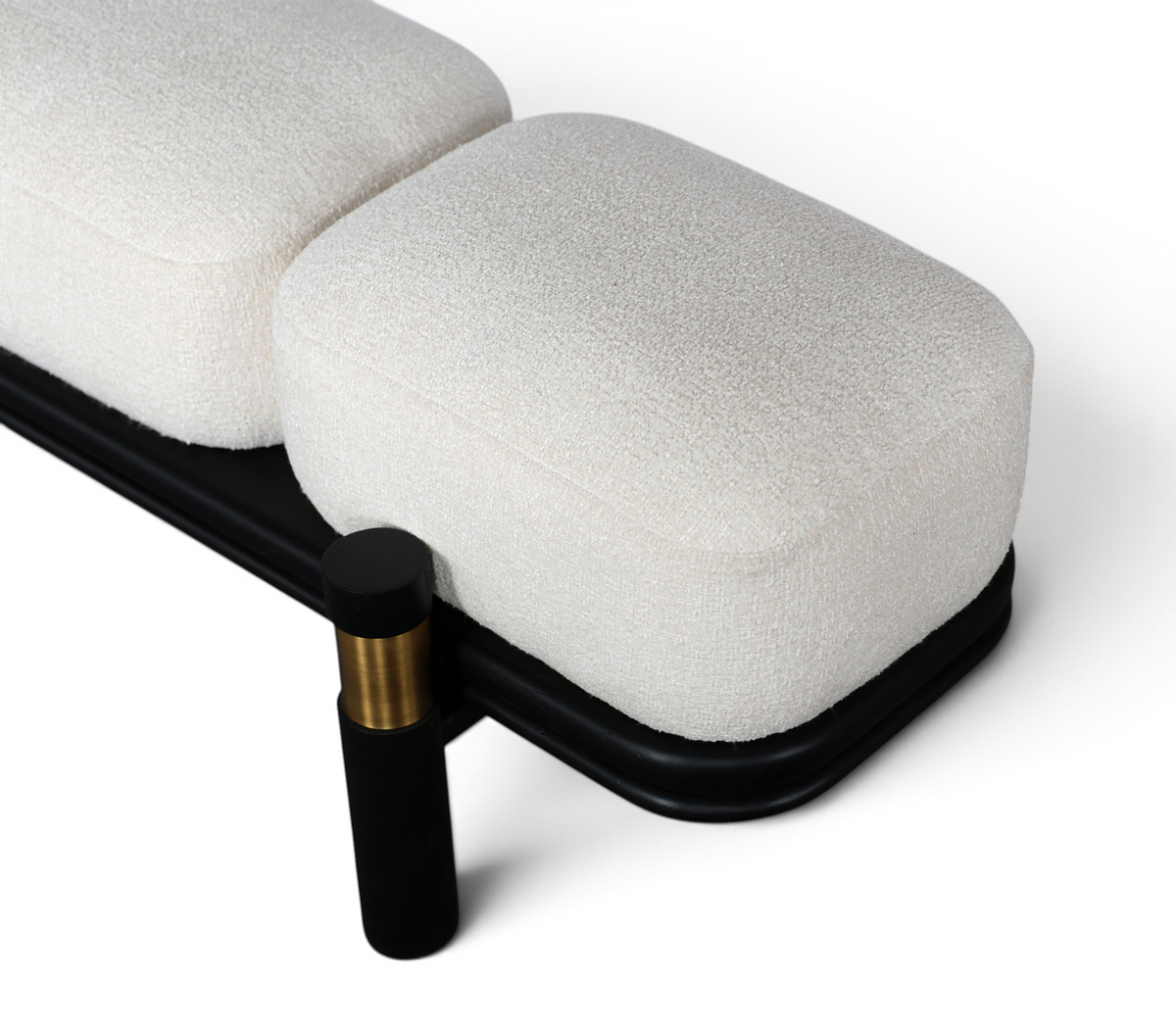 Avelora Sculptural Ottoman