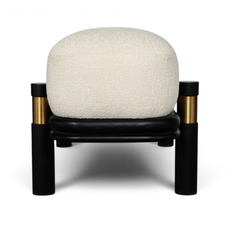 Avelora Sculptural Ottoman