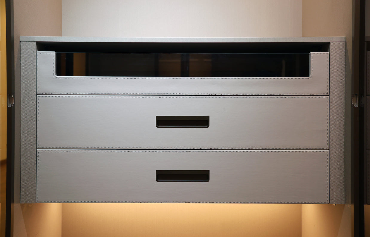 Sovereign Glass Walk-In Wardrobe