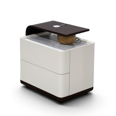 Avelisse Ivory & Walnut Nightstand