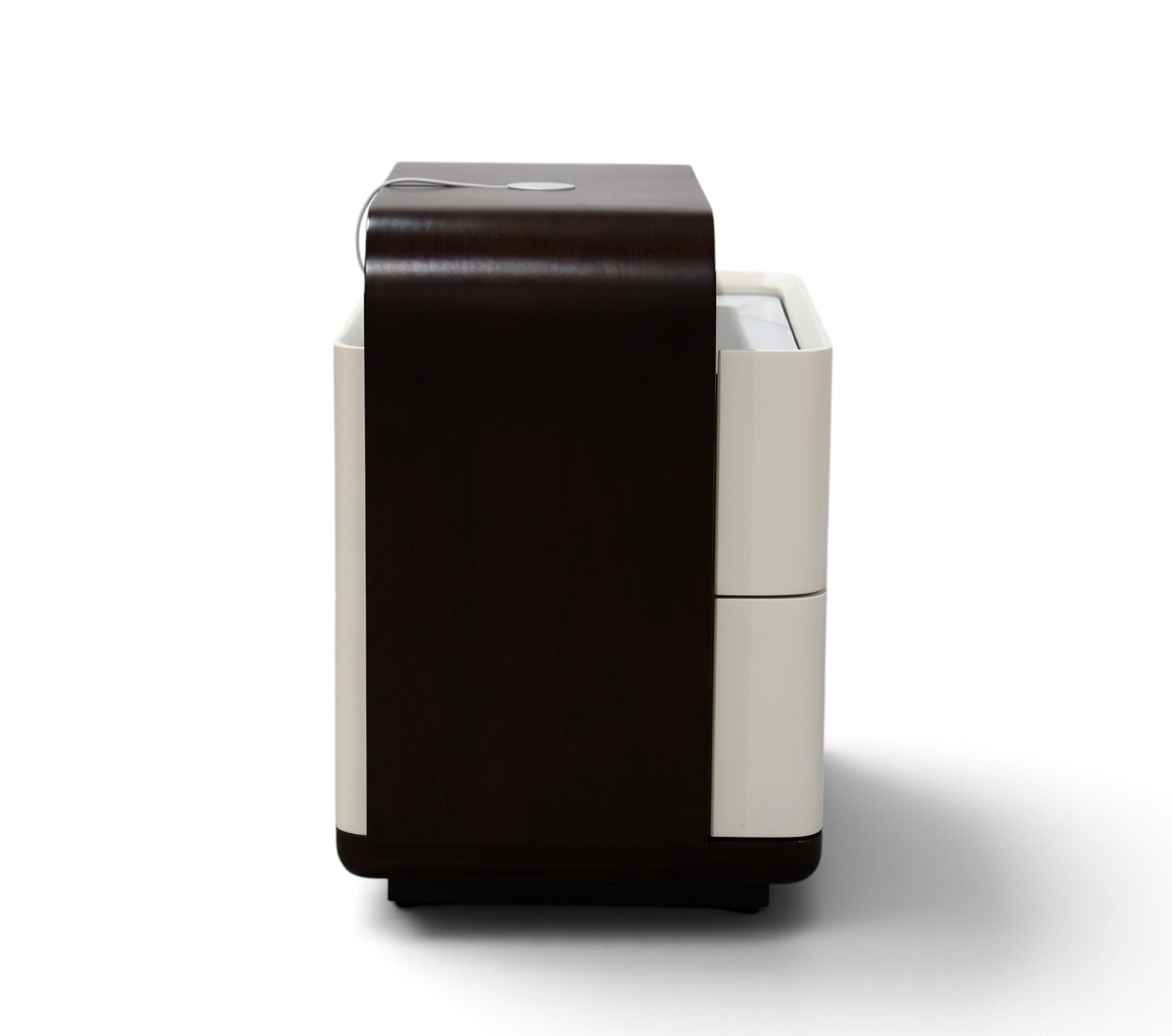Avelisse Ivory & Walnut Nightstand