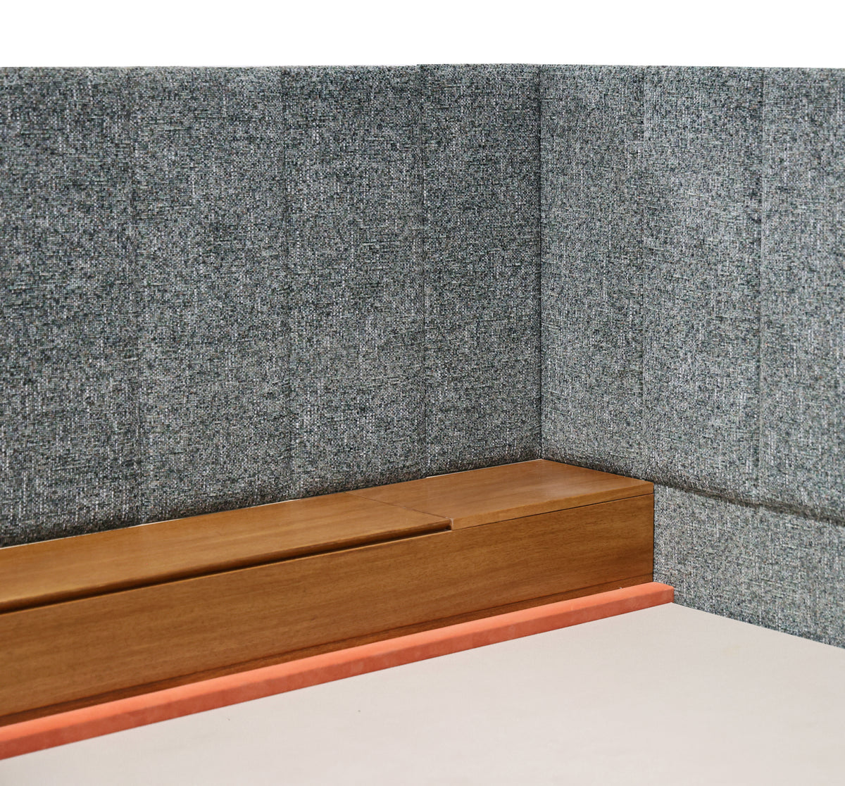 Valtierra Luxe Wingback Storage Bed