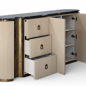 Aurelio Fluted Sideboard