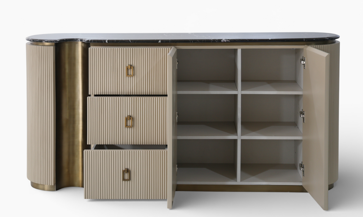 Aurelio Fluted Sideboard