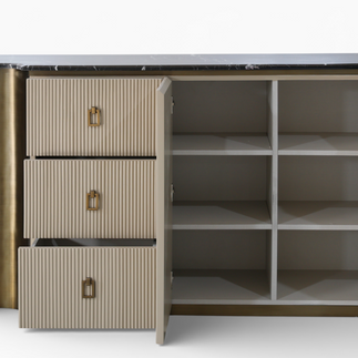 Aurelio Fluted Sideboard