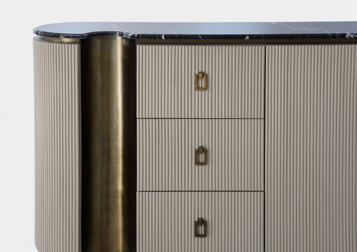 Aurelio Fluted Sideboard