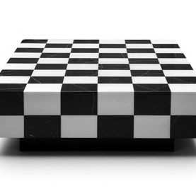 Checkmate Luxury Marble Coffee Table