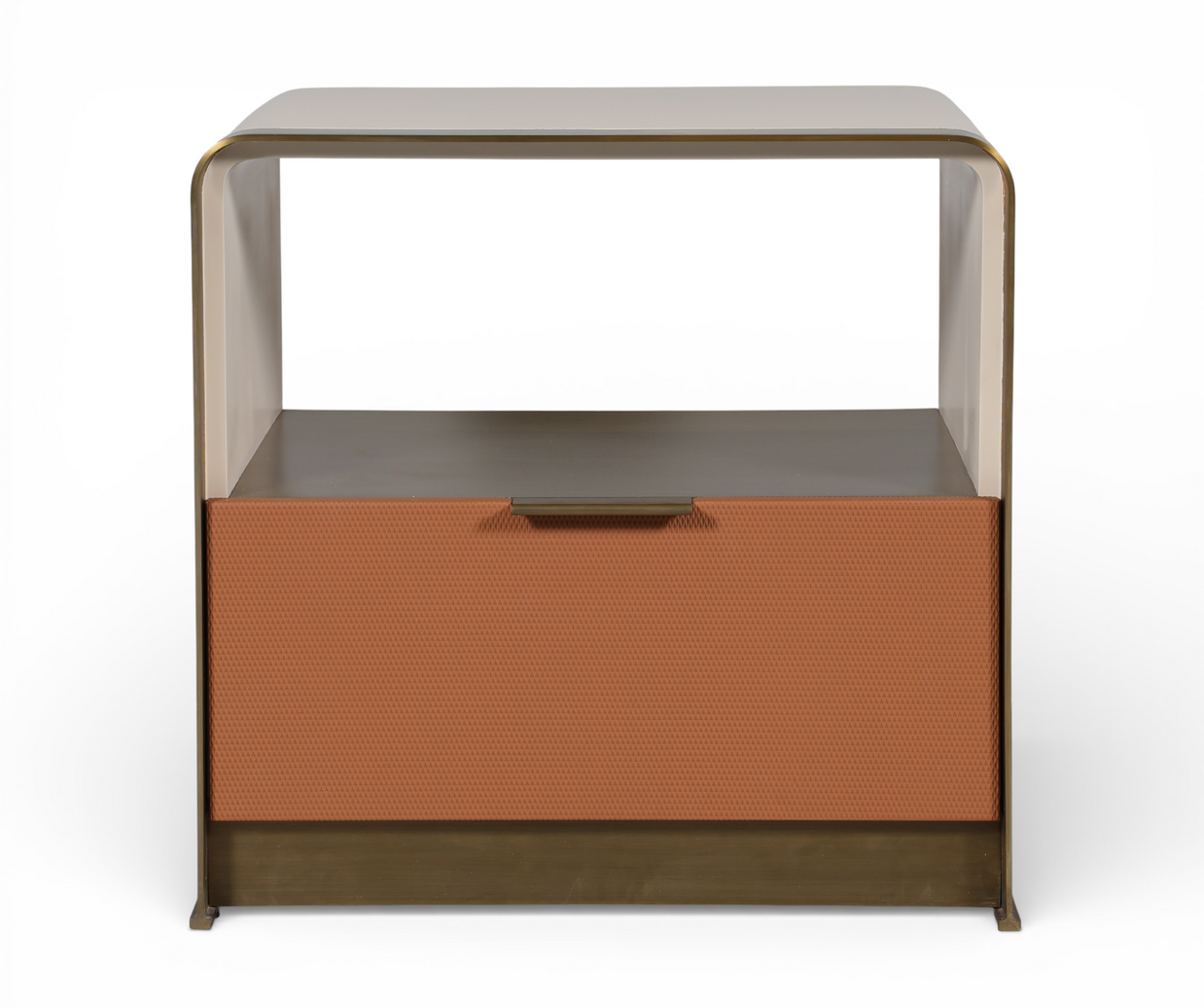 Luxe Frame Upholstered Bedside
