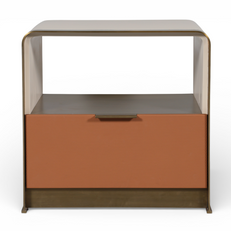 Luxe Frame Upholstered Bedside