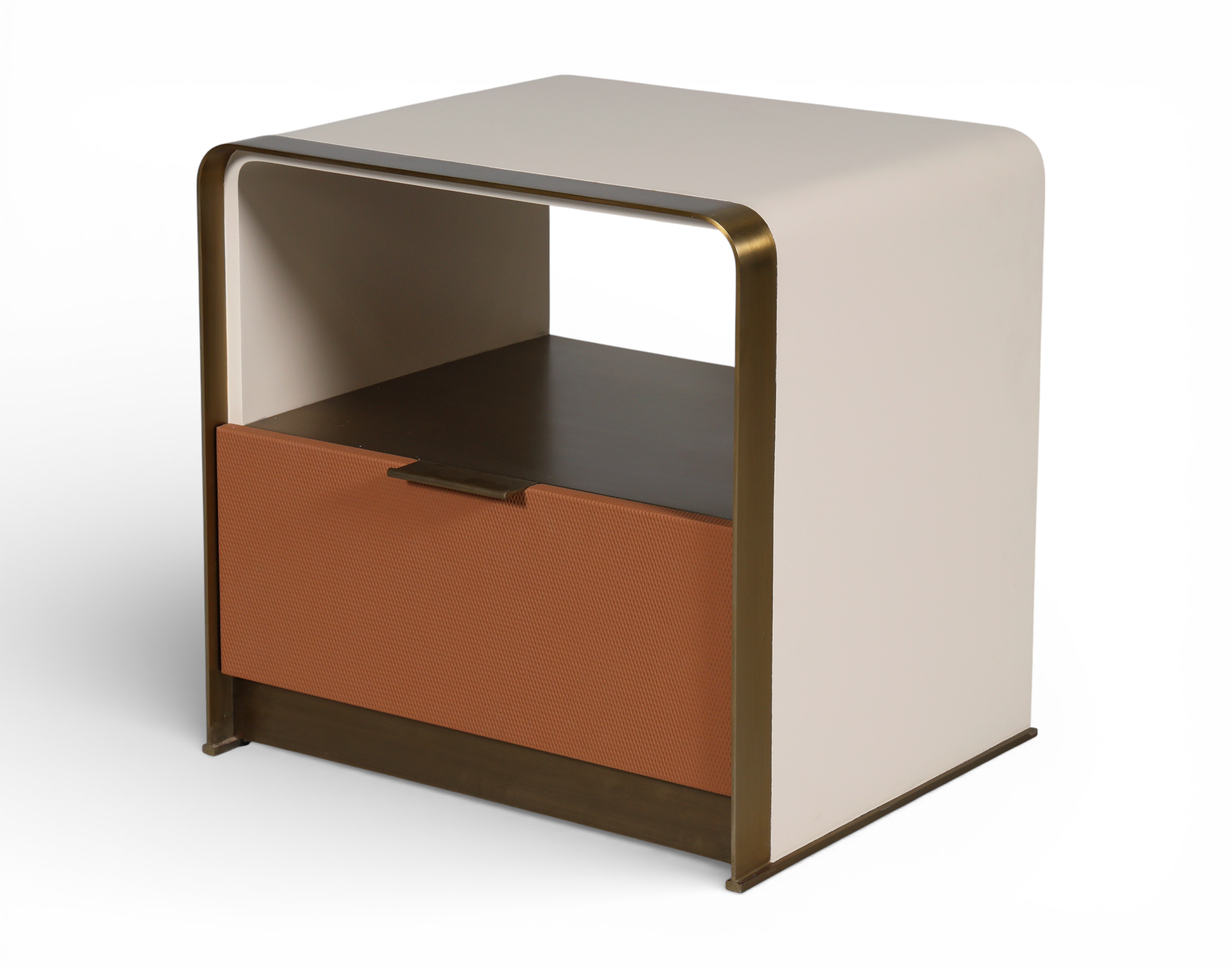 Luxe Frame Upholstered Bedside