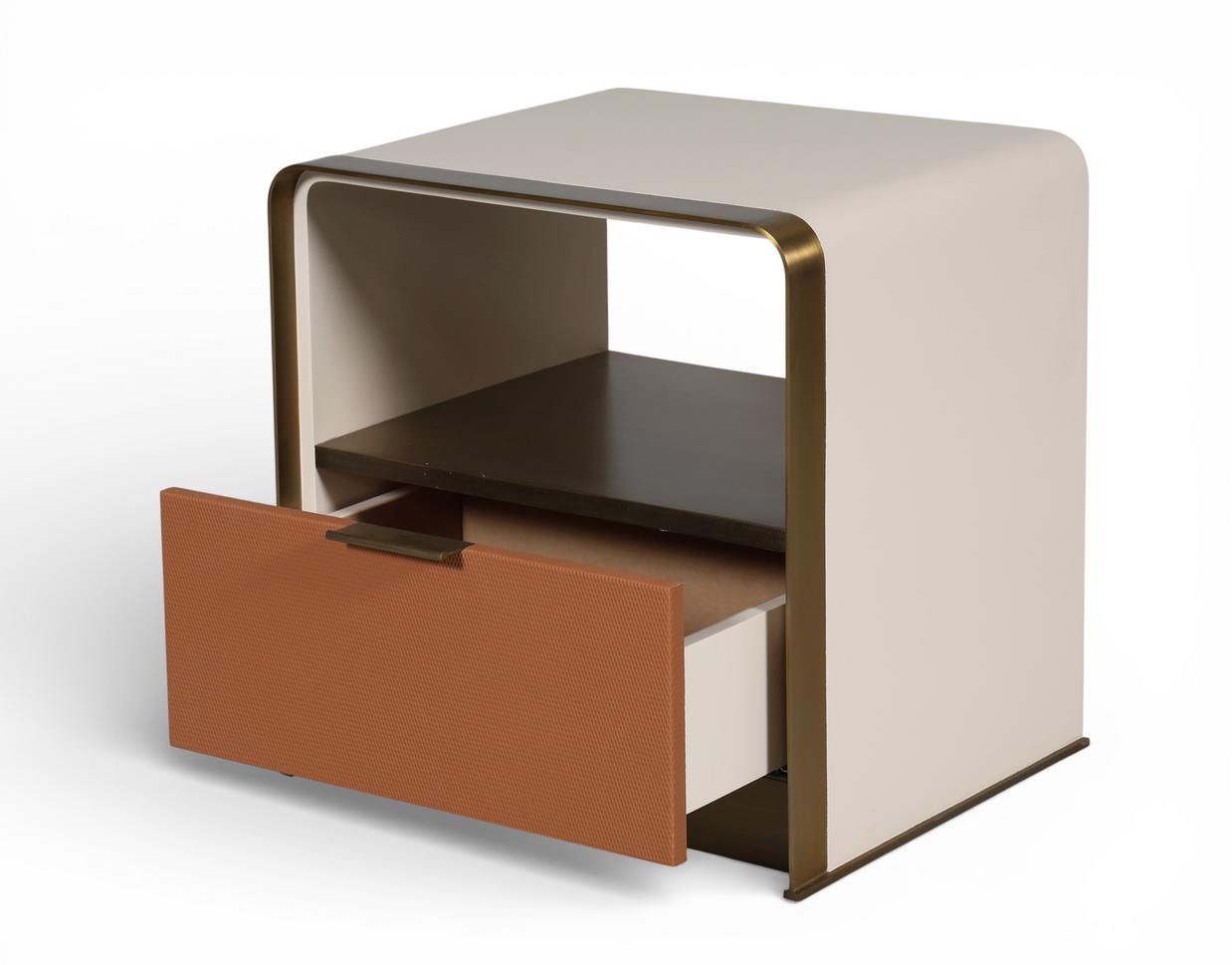 Luxe Frame Upholstered Bedside