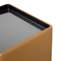 SIENNA Luxury Leather Bedside Table