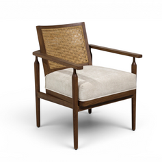 Kyoto Cane Lounge Chair