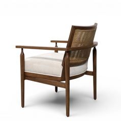 Kyoto Cane Lounge Chair