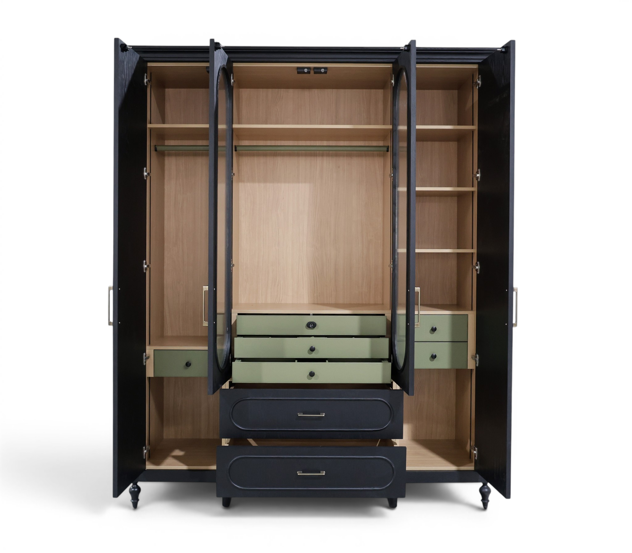 Windsor 4-Door Wardrobe