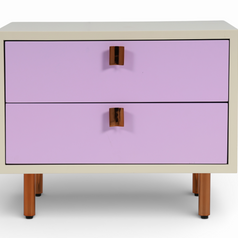 Lavender Crest Nightstand