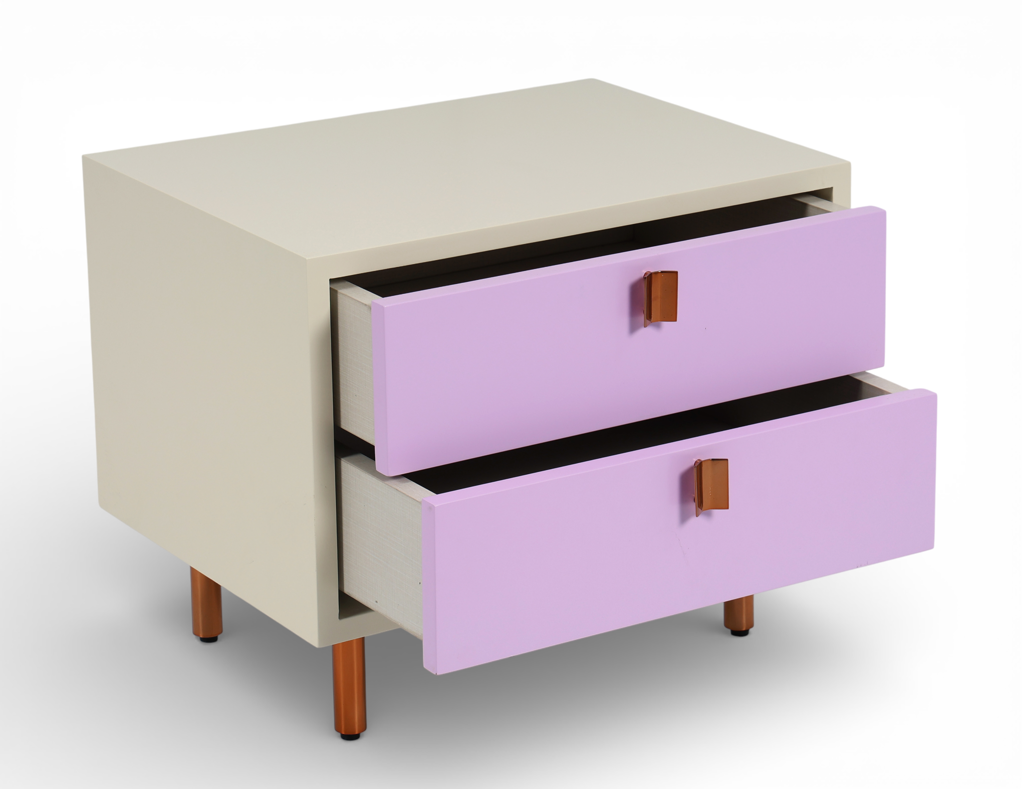 Lavender Crest Nightstand
