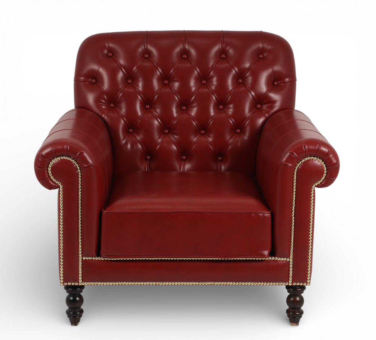 Crimson Regent Armchair