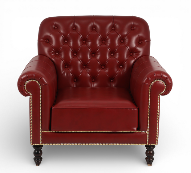 Crimson Regent Armchair